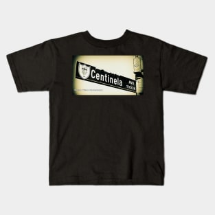 Centinela Avenue2, Inglewood, California by Mistah Wilson Kids T-Shirt